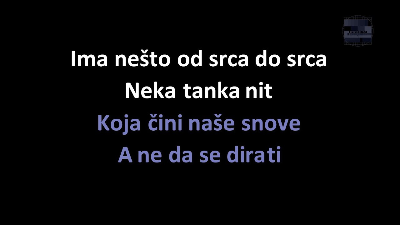 Crvena jabuka - Ima nešto od srca do srca (Karaoke)