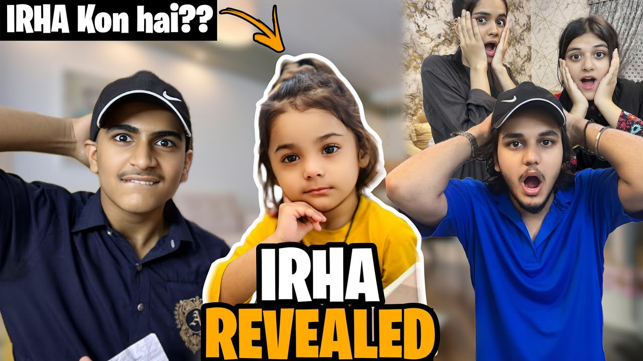 IRHA REVEALED MOST AWAITED VLOG❤️😍 // VLOGS MEIN CHOTI BACHI KON HAI??
