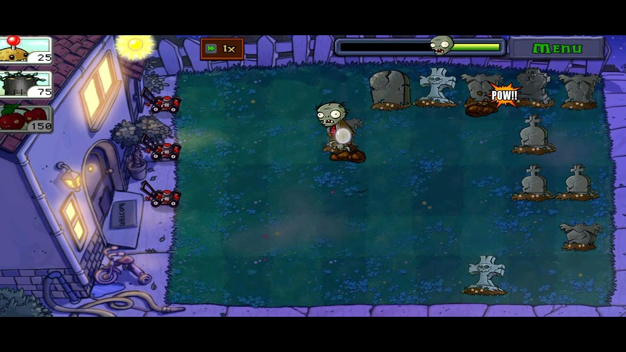 Plants vs Zombies Classic Adventure - 2 Night  - 5