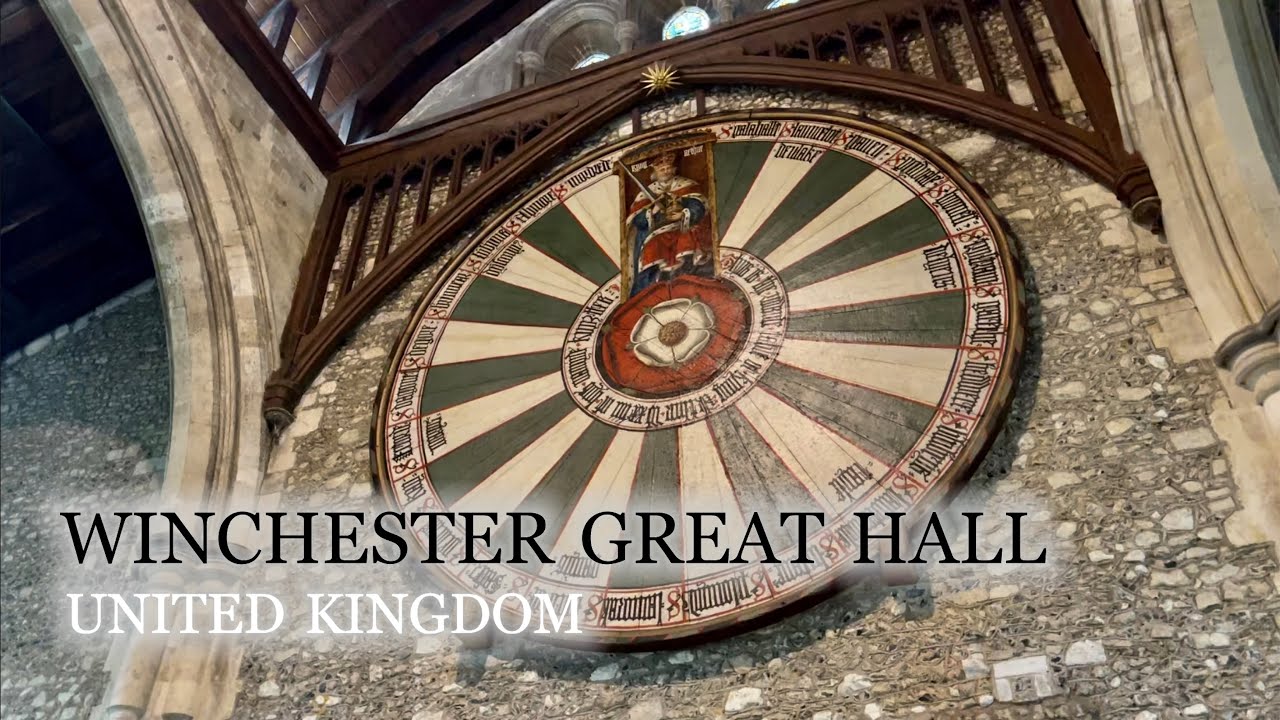 🇬🇧 The Great Hall | The round table of Winchester ⚔️