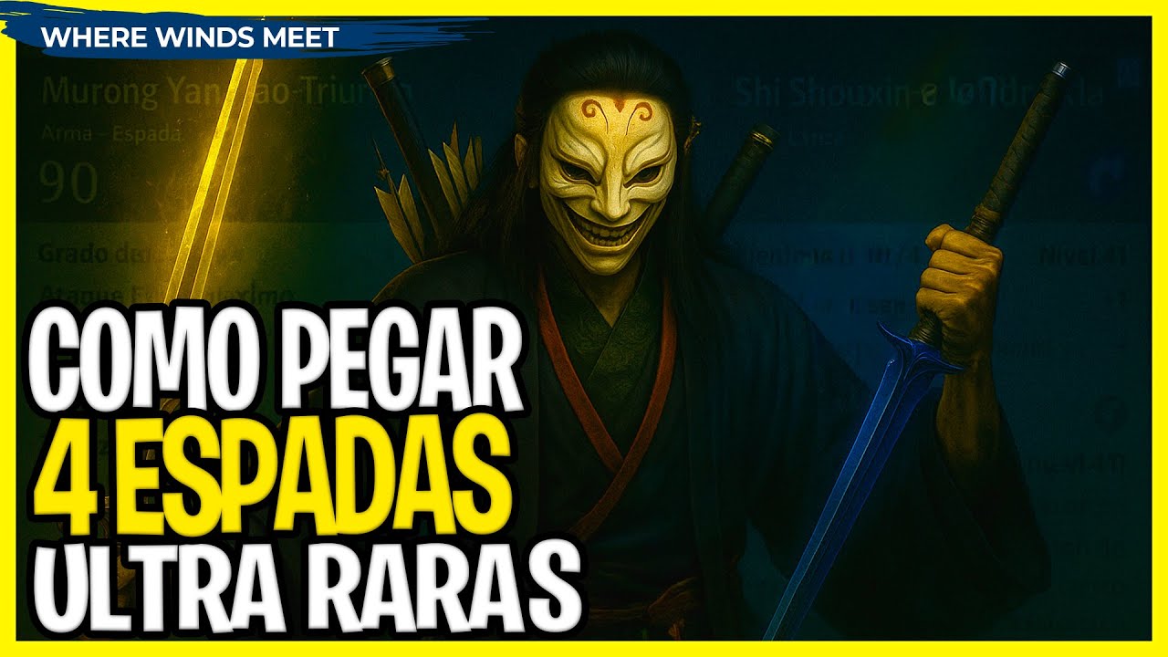 VOC&Ecirc; PRECISA DISSO! As 4 ESPADAS SECRETAS mais raras do jogo!