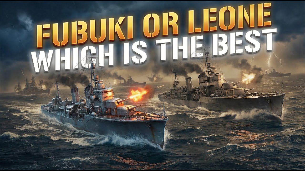 Fubuki vs Leone — Who Gets the Best Game? | WOWS Legends Destroyer Showdown