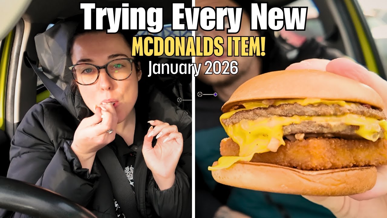 Куриный Биг Мак вернулся! Пробуем новое меню McDonald’s! (Январь 2026)