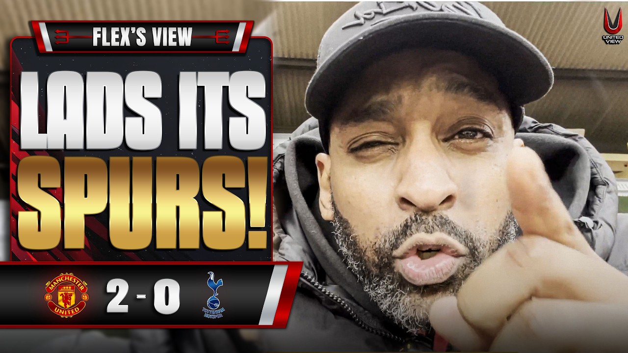TOBI!....KEEP BRUNO'S NAME OUT YOUR MOUTH! 🤫|  Man United 2-0 Tottenham Hotspur| Flex's View