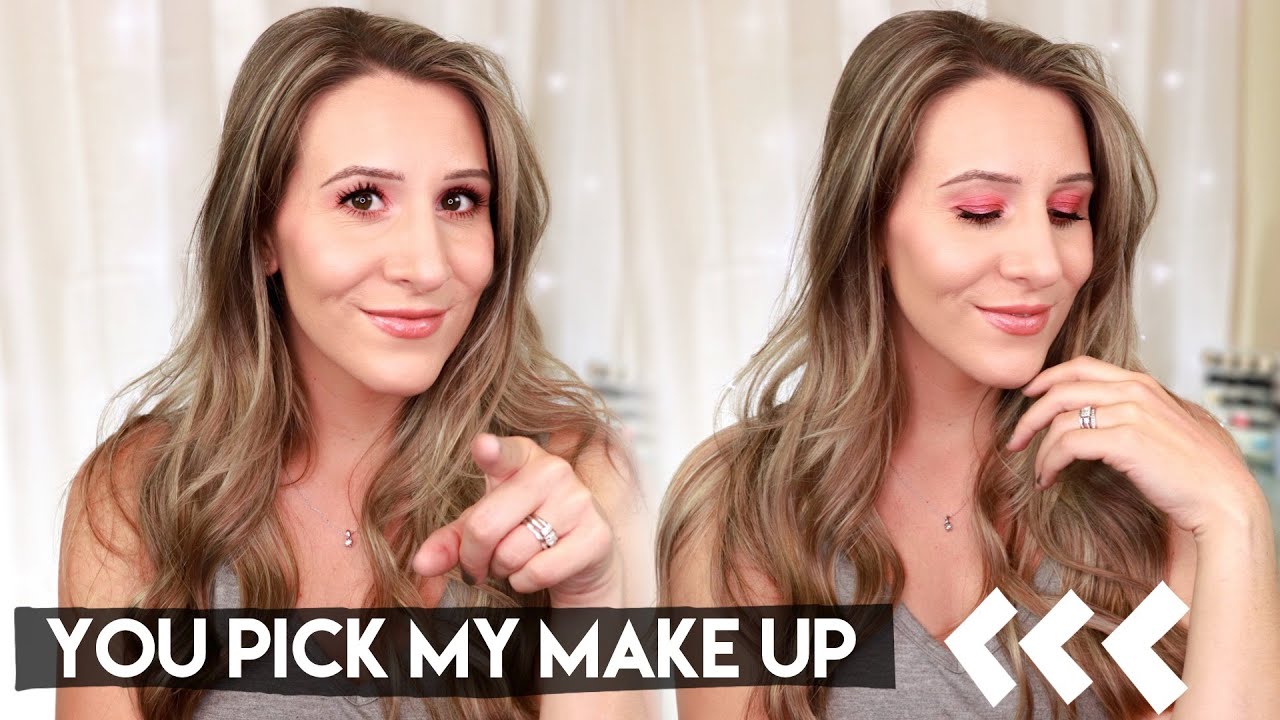 I let YOU pick my make up! | Instagram followers pick my full face of make up | shop my make up