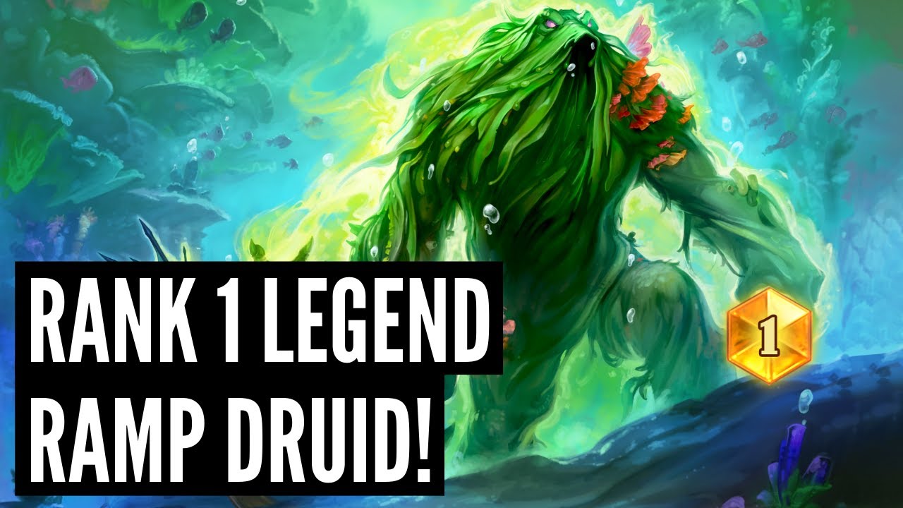 This RANK 1 LEGEND Ramp Druid is BROKEN and SUPER FUN to play! | Hearthstone
