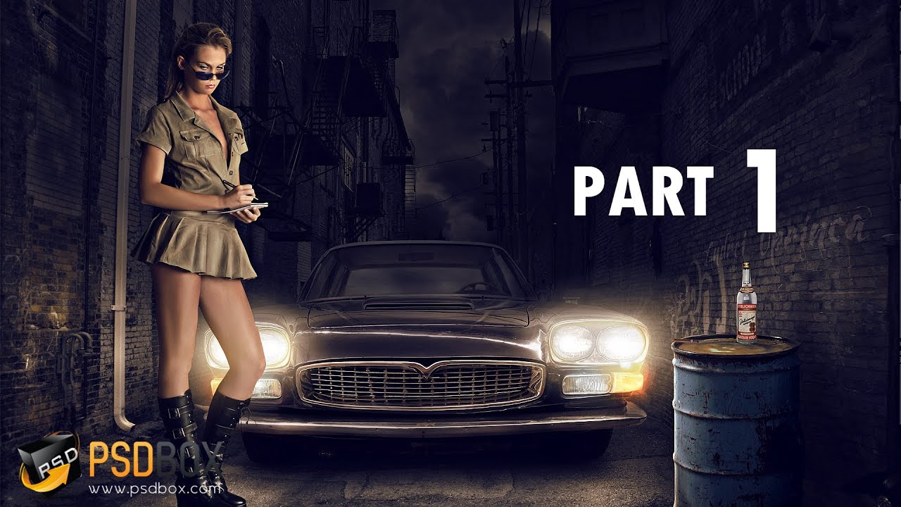 Advanced Lighting Effects Manipulation PART 1 - (PSD Box)