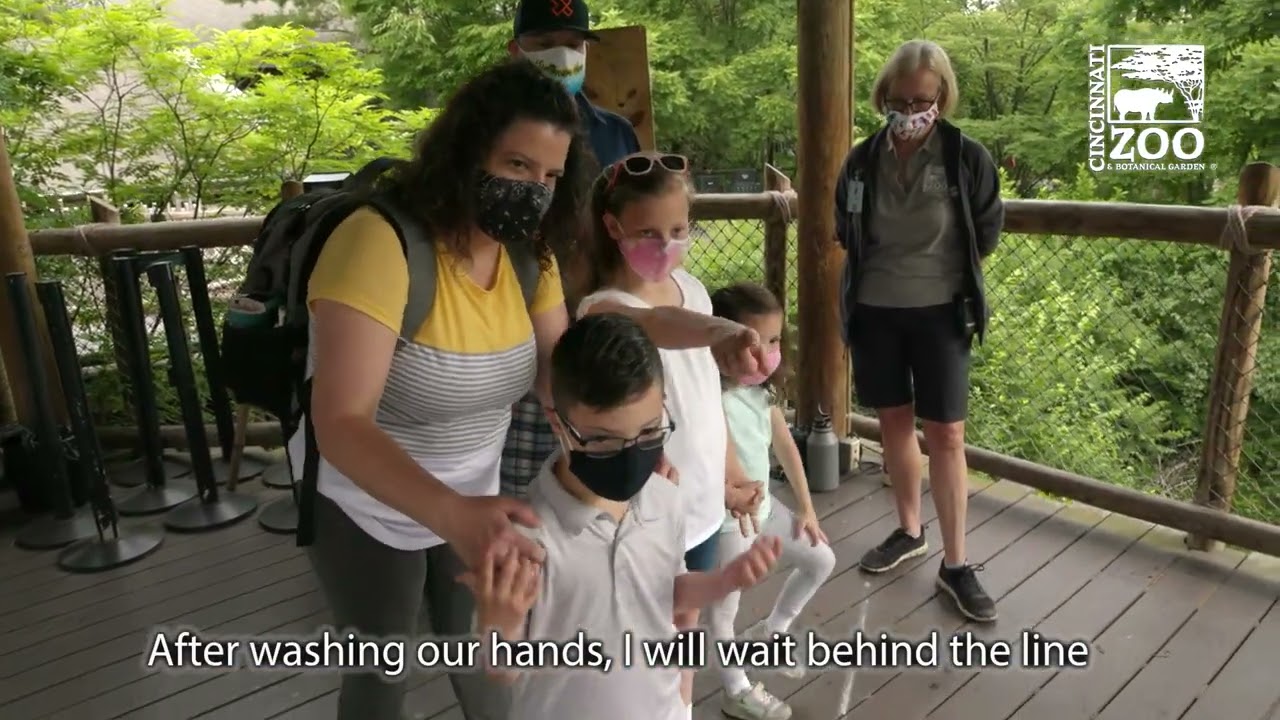 Giraffe Feeding Social Narrative - Cincinnati Zoo