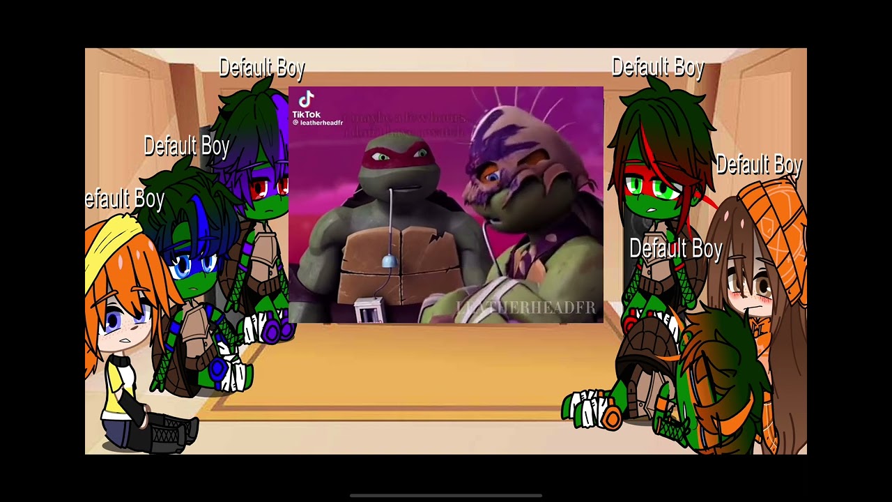 Tmnt 2012 react to rottmnt part 2 (Mikey) (more tmnt) I wish you like