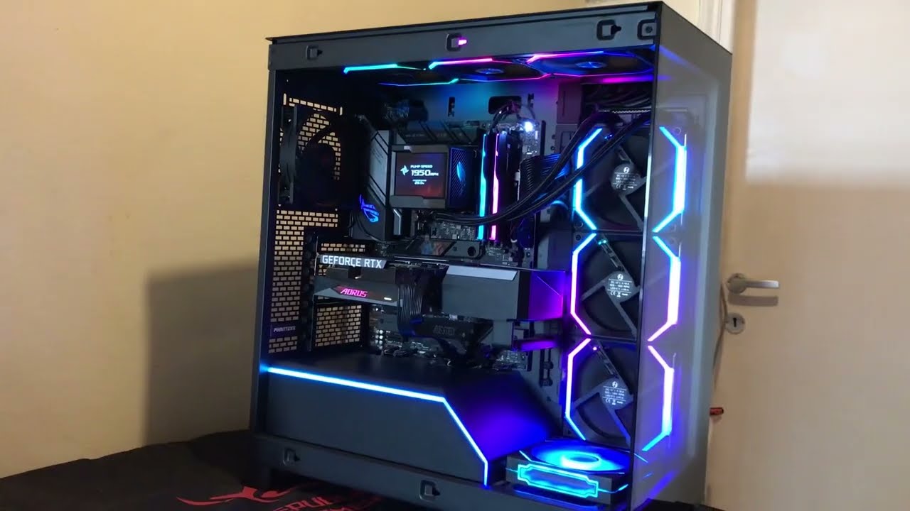Phanteks NV5 Case, 12900KS - RTX 3060 Aorus Elite 12GB
