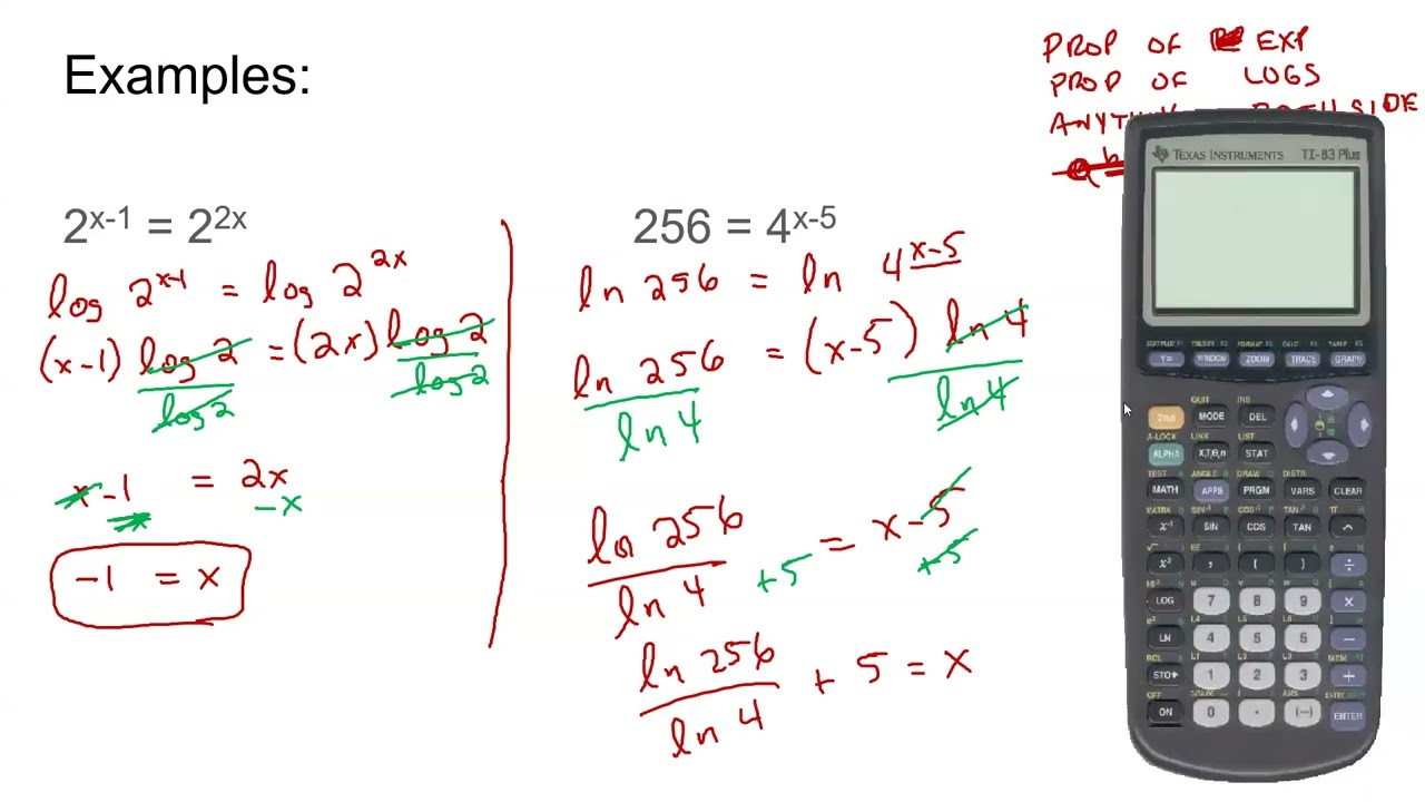 Chap6.6 Exp & Log Equations