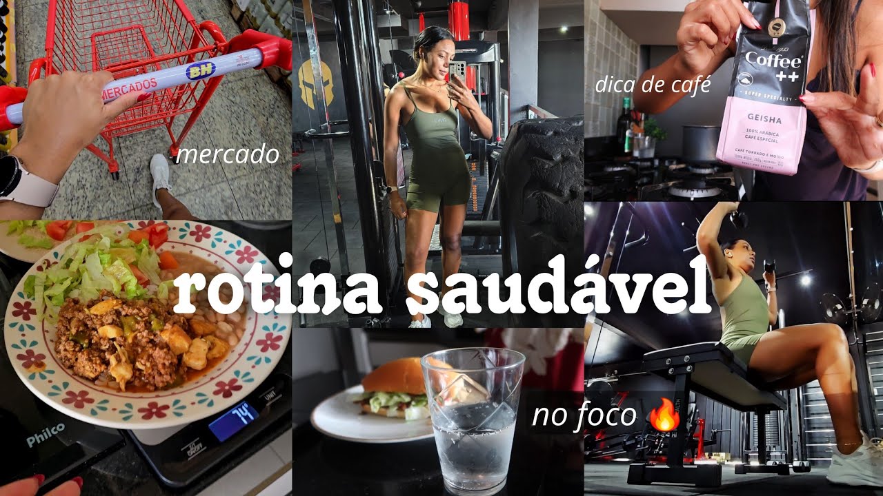 O QUE COMPRO PRA DIETA NA SEMANA, ROTINA SAUDÁVEL, TREINO, RECEBIDOS GROWTH