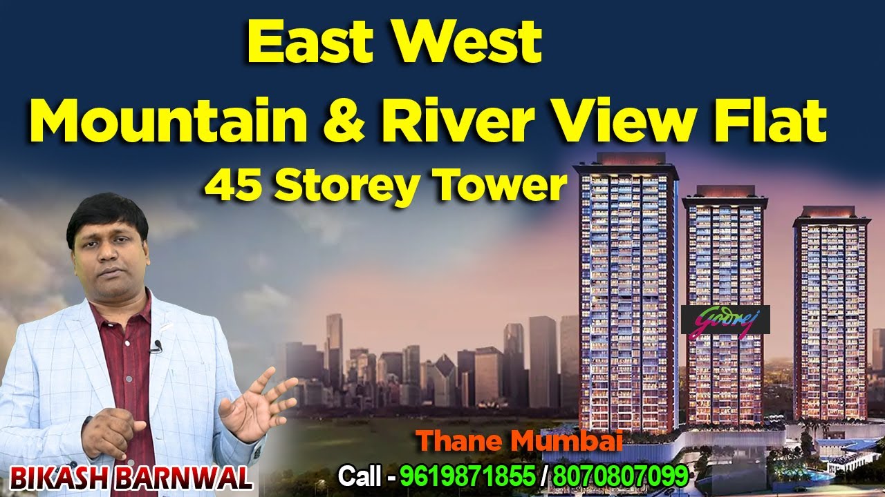 Godrej Exquisite By Godrej Properties / Ghodbunder Road, Thane West / #1bhk #2bhk & #3bhk For Sale