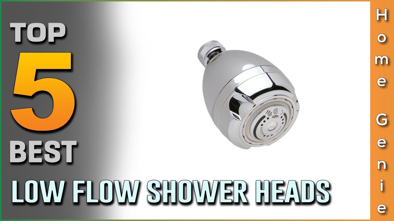 Top 5 Best Low Flow Shower Heads Review in 2023 | Most popular ones