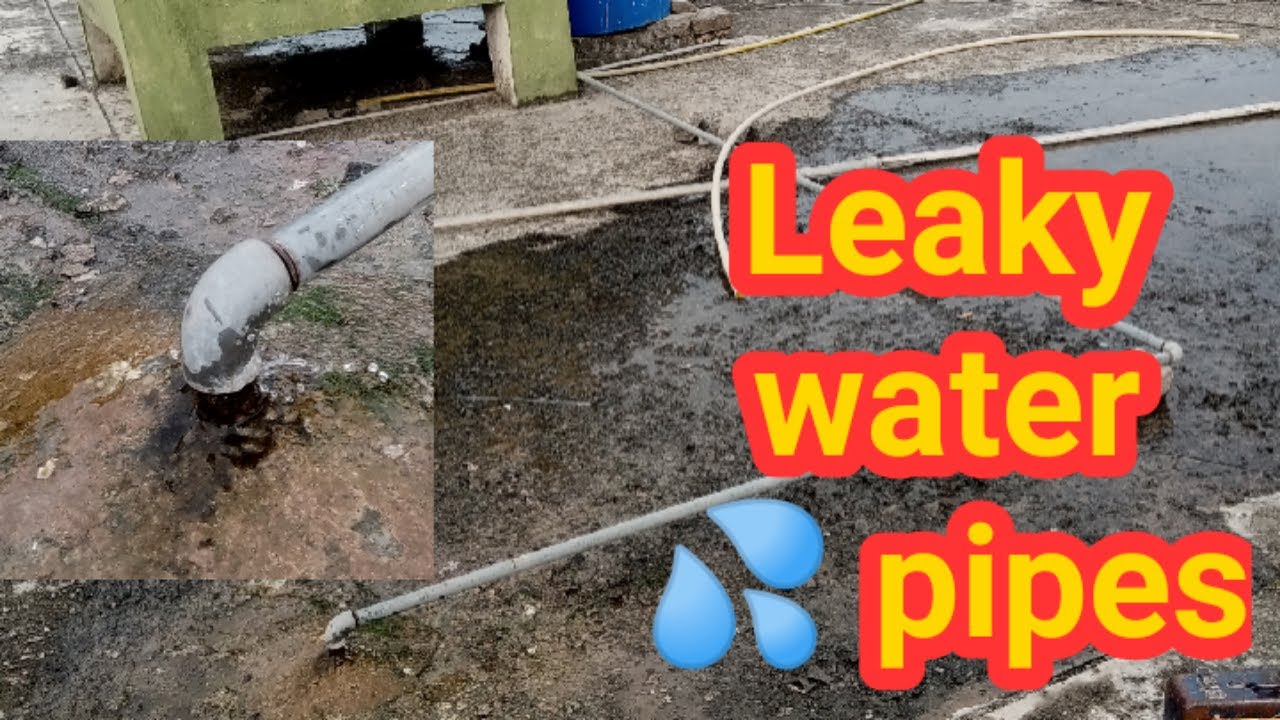 How to repair G I pipe leakage old GI pipe line leakage repair