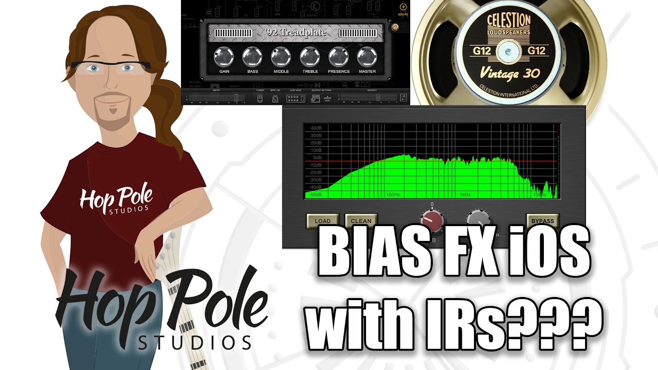iPad Pro in serious Audio Production Part 15 - Impulse Responses for Guitar- Celestion V30 FREE IR