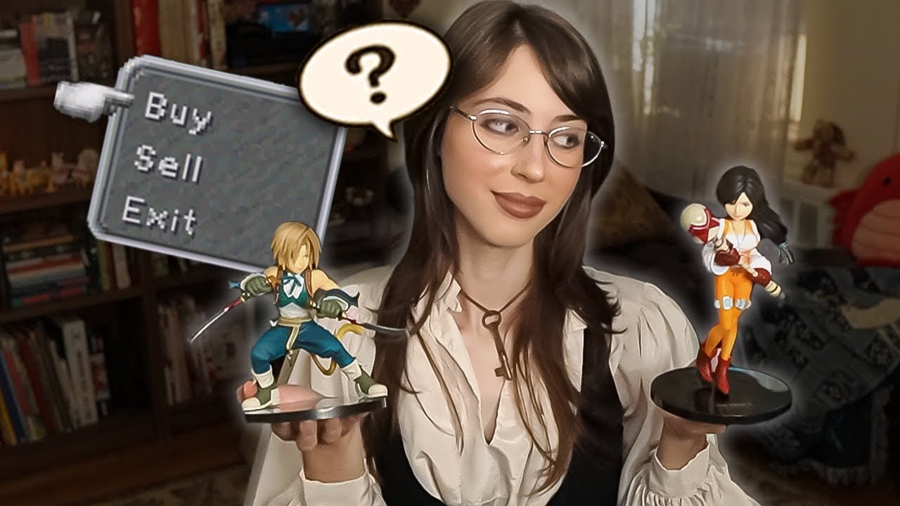 unboxing the new FF9 FORM-ISM Zidane & Garnet figures :D