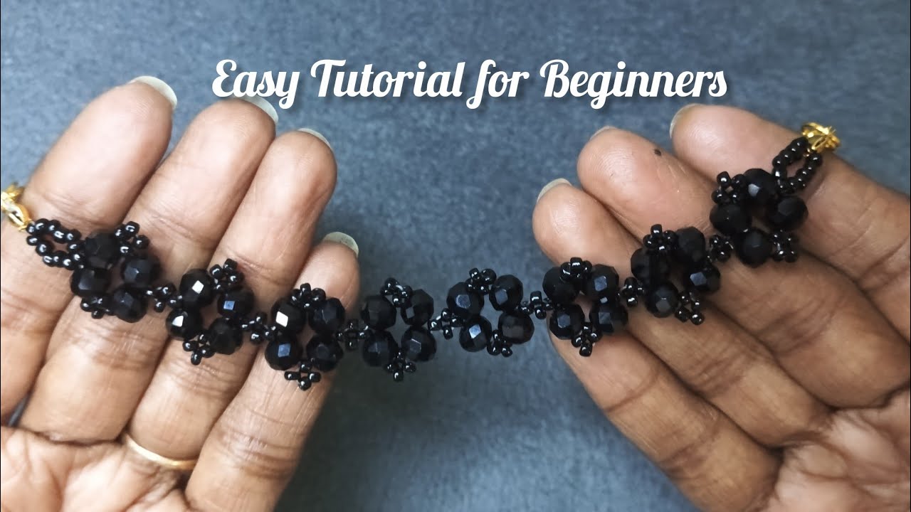 Easy Beaded Bracelet Tutorial | Handmade Jewelry DIY
