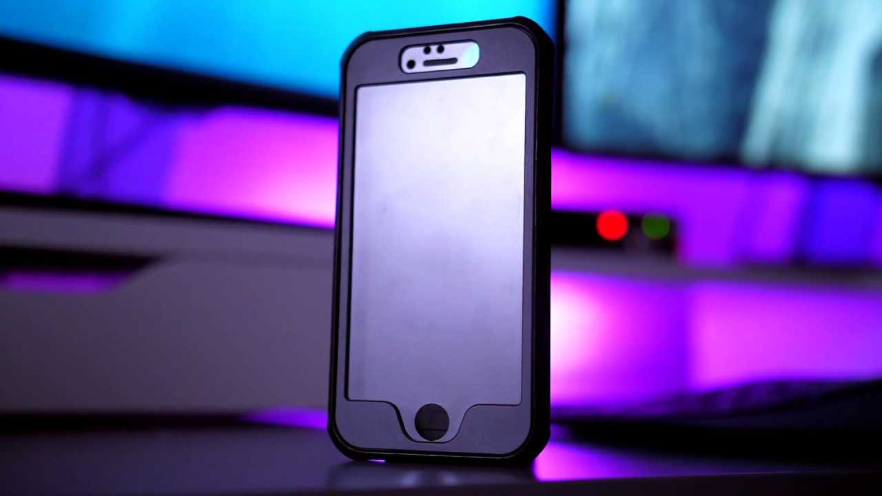 ZAAP VAULT iPHONE6/6S CASE + BUILT-IN CLEAR SCREEN PROTECTOR(2-1 COMBO)