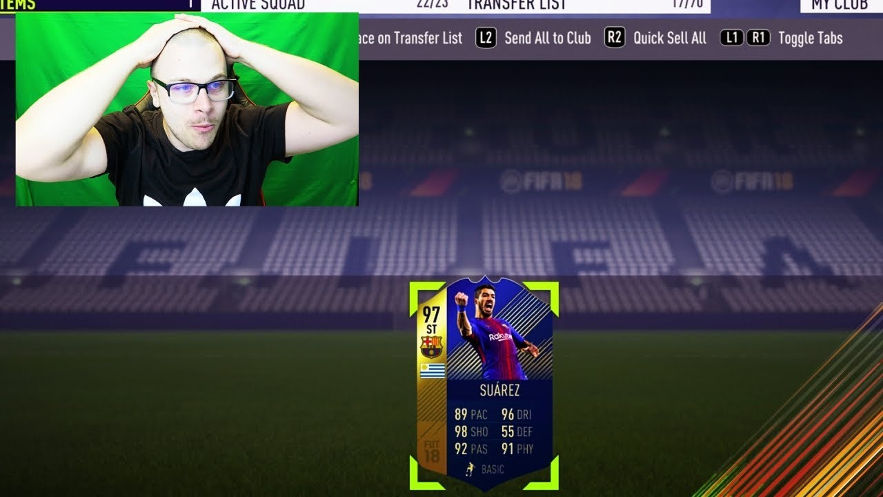 FIFA 18 OMG I GOT TOTS SUAREZ 97! THE BEST TOTS LA LIGA CARD in ULTIMATE TEAM!