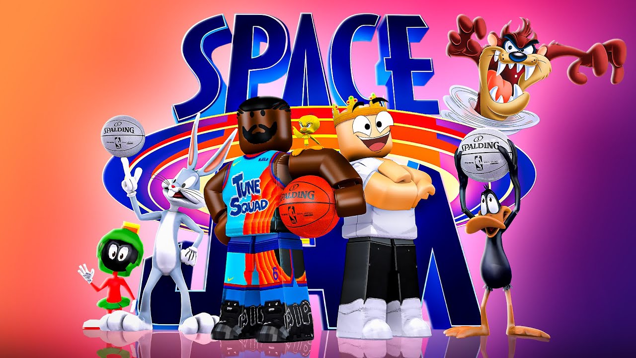 Playing SPACE JAM 2 Games but in ROBLOX