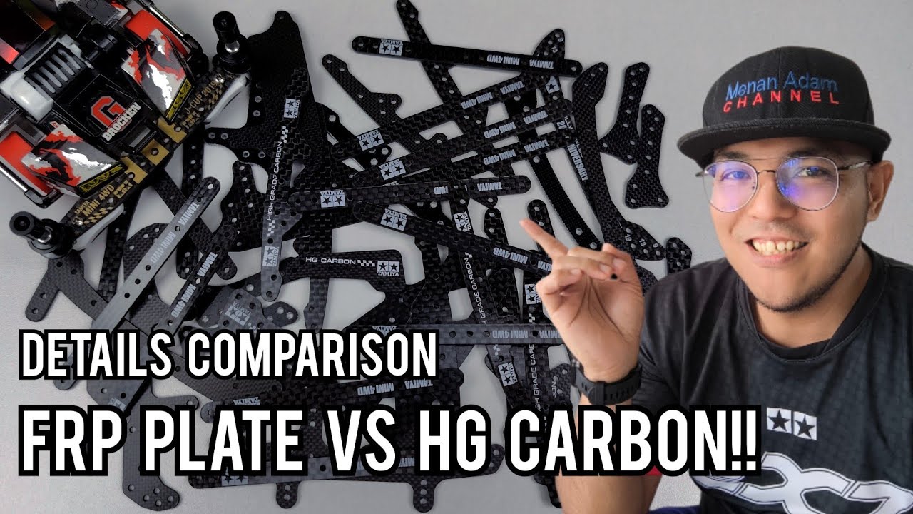 PROS & CONS PAKAI FRP vs HG CARBON vs 1K CARBON!! BANDING BERAT, SIZE, & KEKUATAN!! 