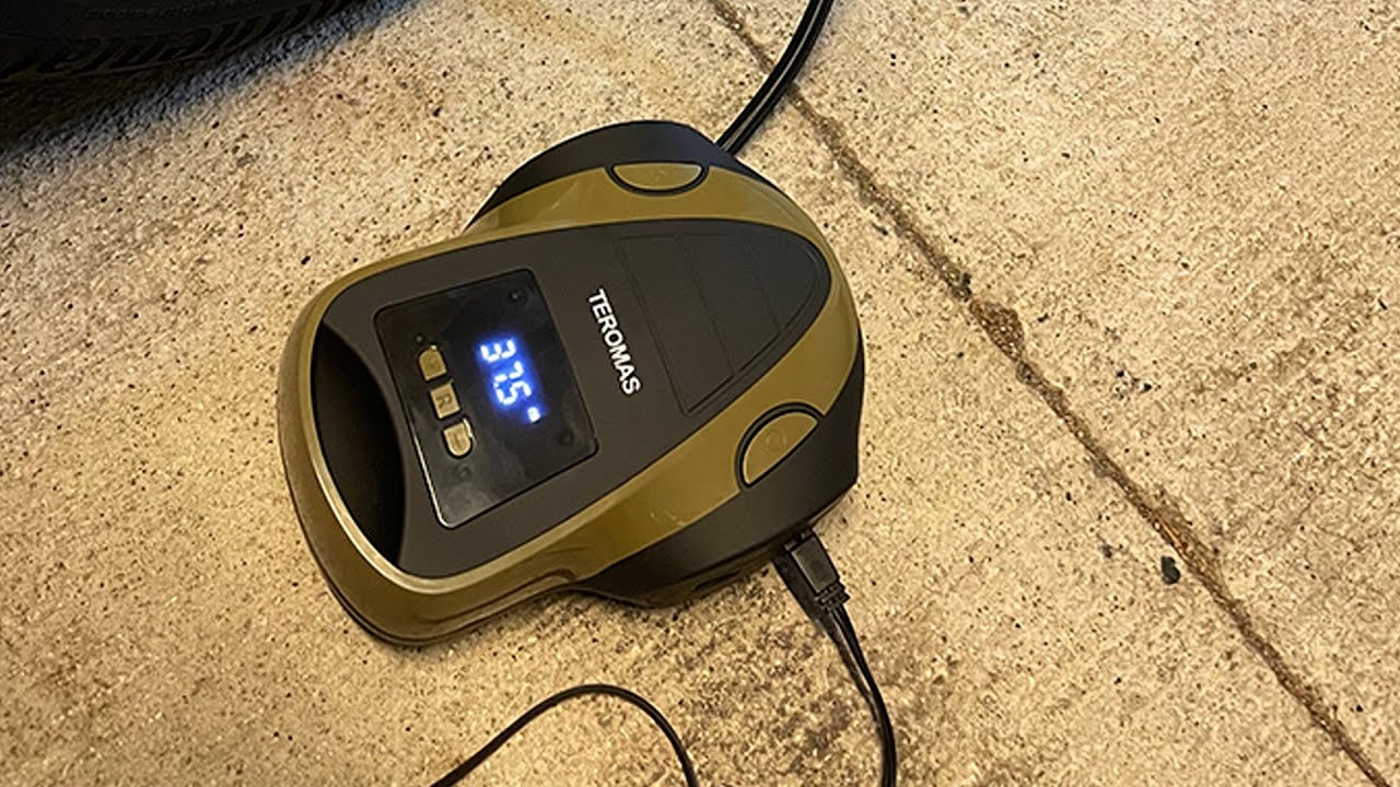 Teromas Portable DC/AC Air Pump for Car Tires 12V DC review
