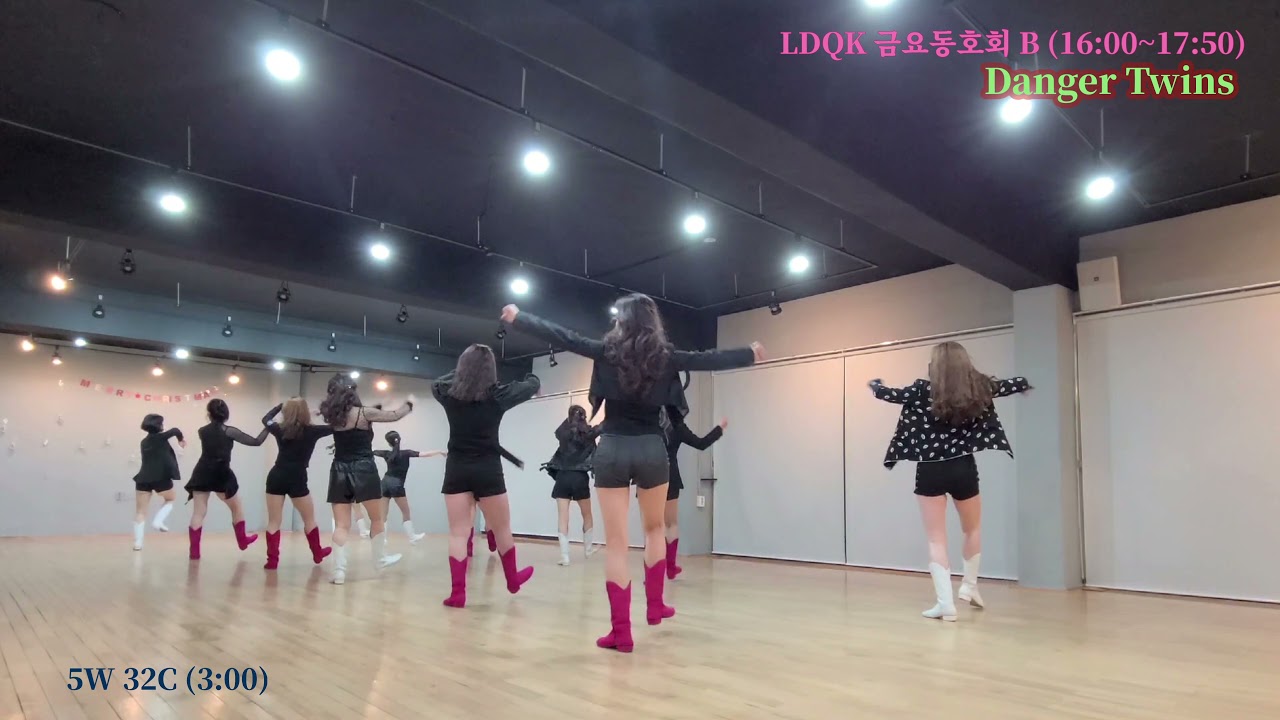 Danger Twins / Low Intermediate Line Dance / Movin' / 댄저 트윈스 라인댄스 / Linedancequeen