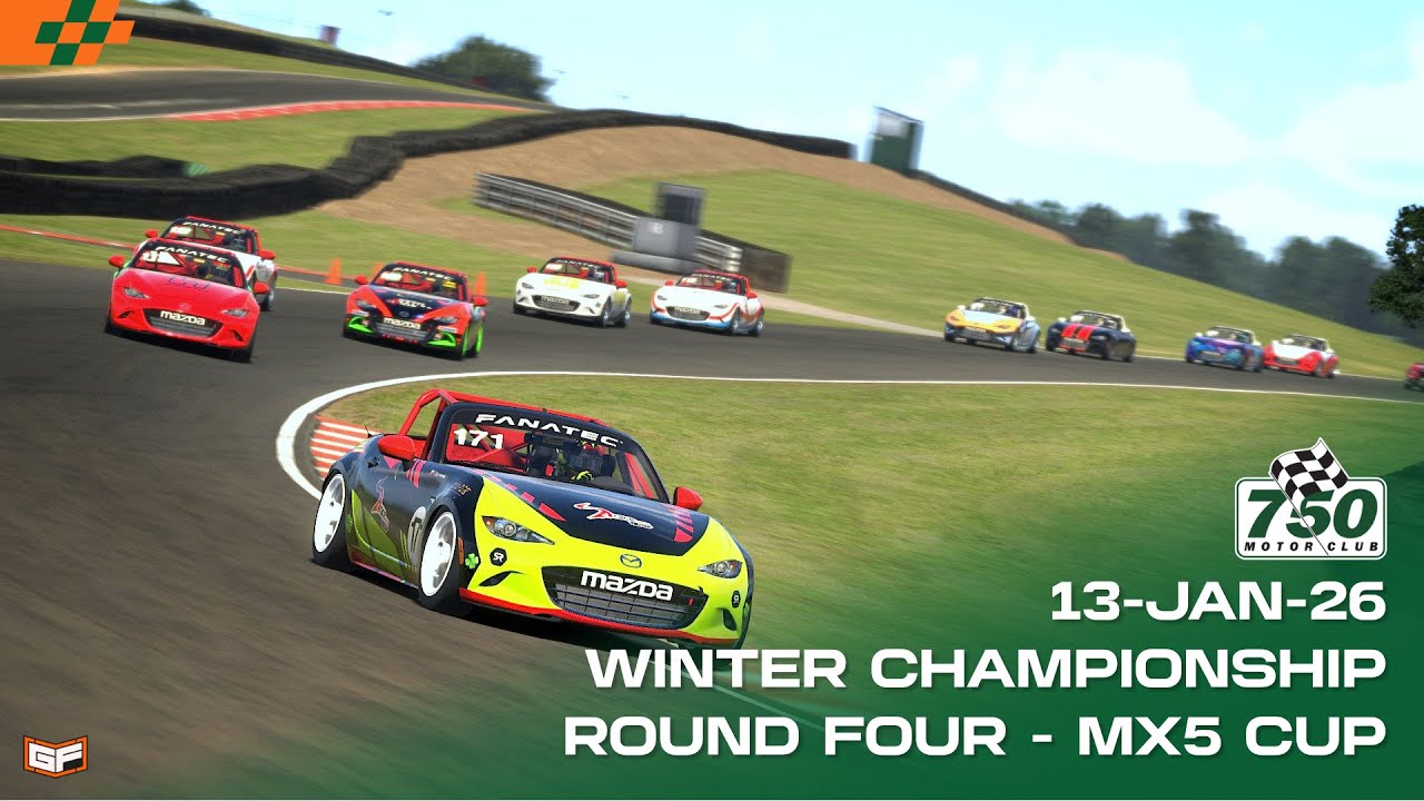 750MC Winter Sim Championship | 2025/26 Round Four - Oulton Park - MX-5 Championship