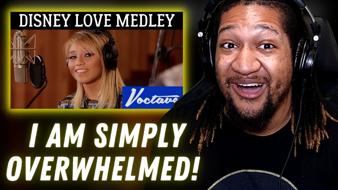 Reaction to Disney Love Medley (feat. Kirstin Maldonado & Jeremy Michael Lewis)