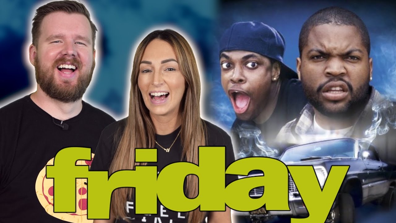 My HUSBAND watches FRIDAY for the FIRST time || Movie REACTION