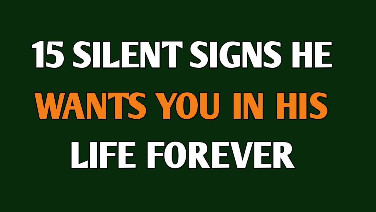 15 Silent Signs He Wants You in His Life Forever