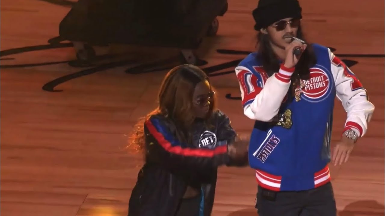 BabyTron Pistons Halftime Show