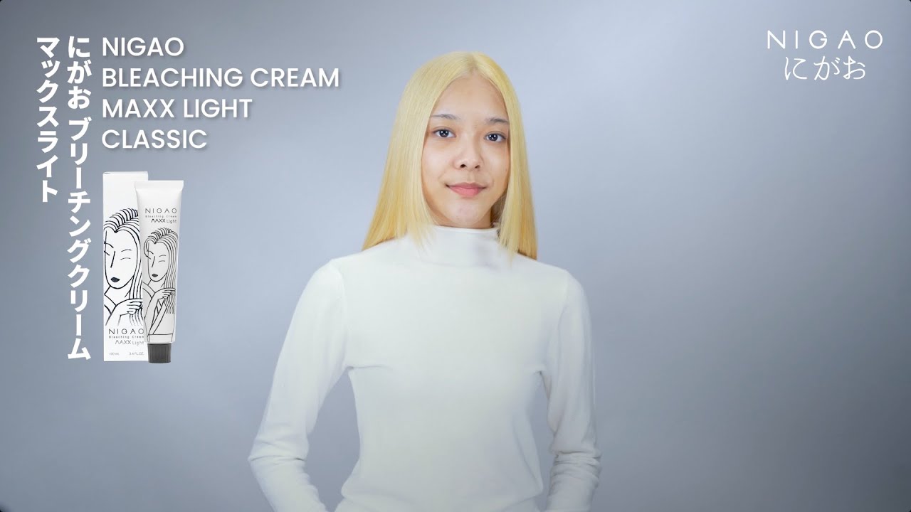 NIGAO Bleaching Cream Maxx Light にがお ブリーチングクリーム マックスライト