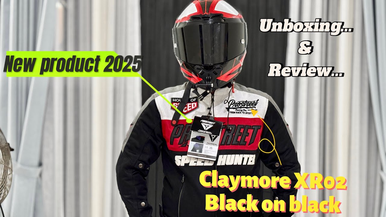 UNBOXING || JAKET PROSTREET MESH CLAYMORE XR02 🔥🔥🔥