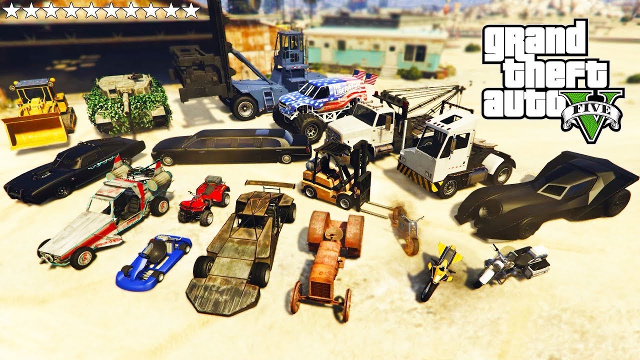 25 SEKRETNYCH pojazd&oacute;w w GTA 5 o kt&oacute;rych wie 1% GRACZY 😱
