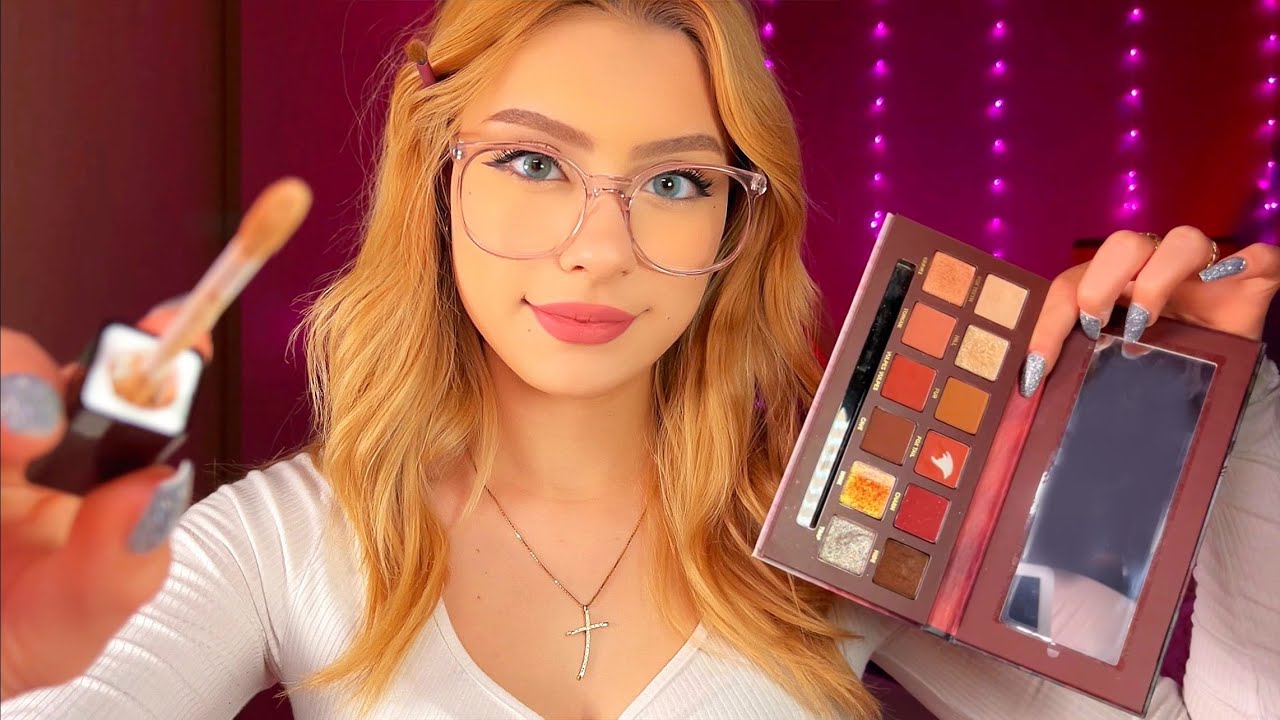 ASMR Big Sister Does Your Makeup  💄 Layered Sounds Personal Attention For SLEEP 😴🌿