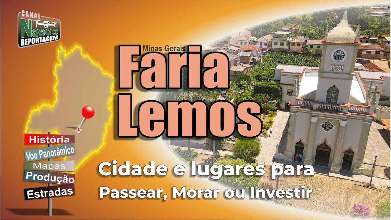 Faria Lemos, MG – Cidade para passear, morar e investir.