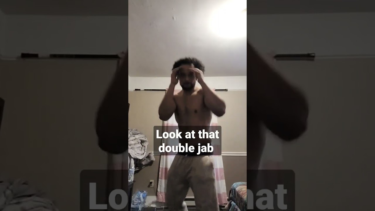 Amazing speed and agility from Heavyweight prospect watch for the double jab