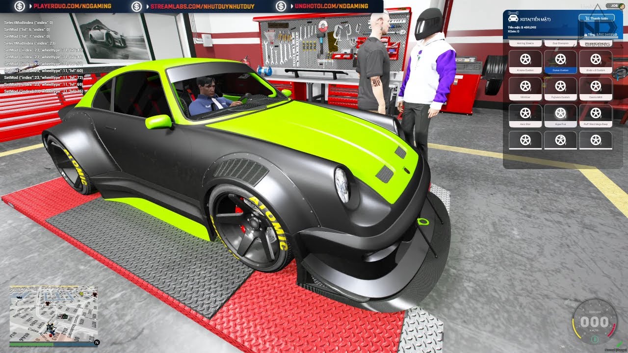 [LIVE] GTA 5 XGTA Roleplay #28 - ĐỘ XE !!