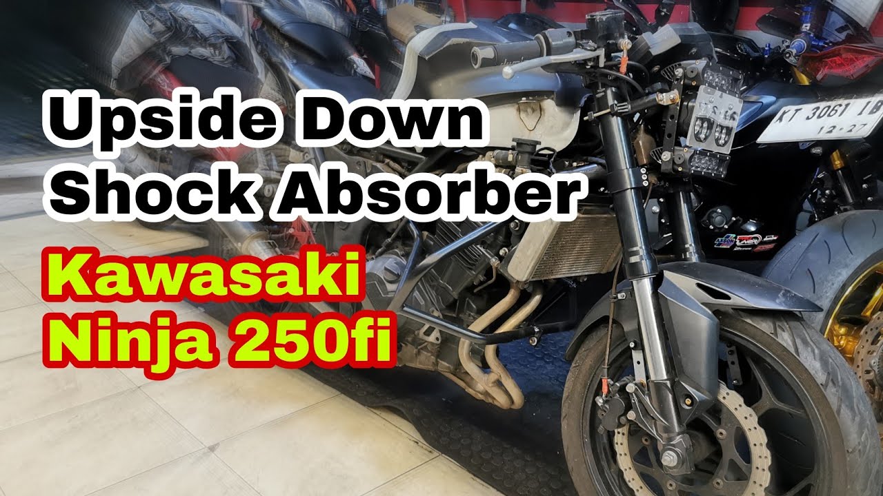 YAKIN MAU PASANG USD DI NINJA250FI ??? NUI UPSIDE DOWN FRONT FORK SHOCK ABSORBER
