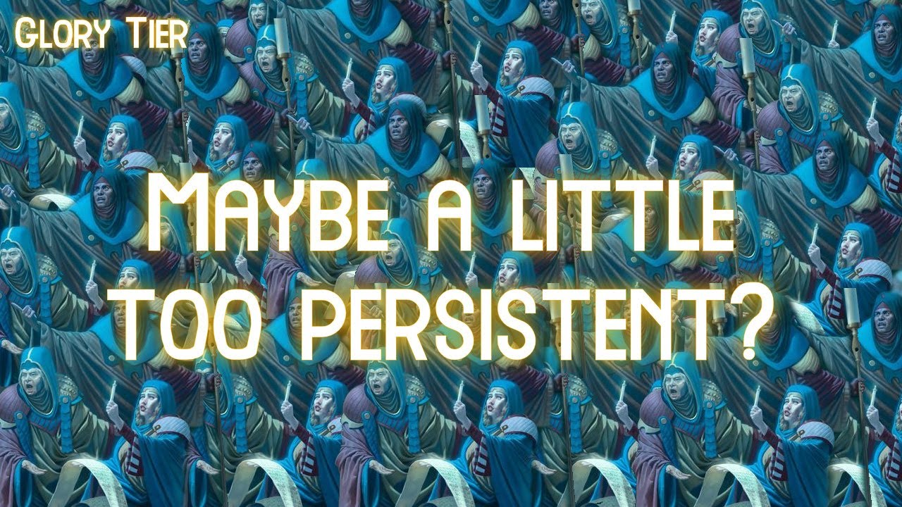 The Archimandrite cEDH but I added 20 Persistent Petitioners. Glory tier Commander Deck building!