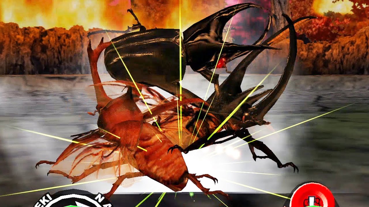 [アーケード] 甲虫王者ムシキング - ムシキング X ネプチューンオオカブト VS 炎のバトル｜2006セカンド Mushiking