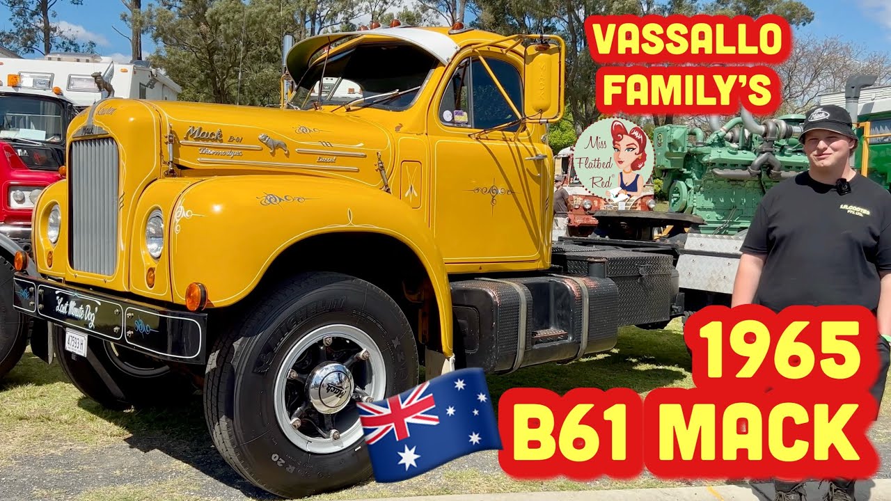 Турне семьи Вассалло на грузовике Mack B61 1965 года