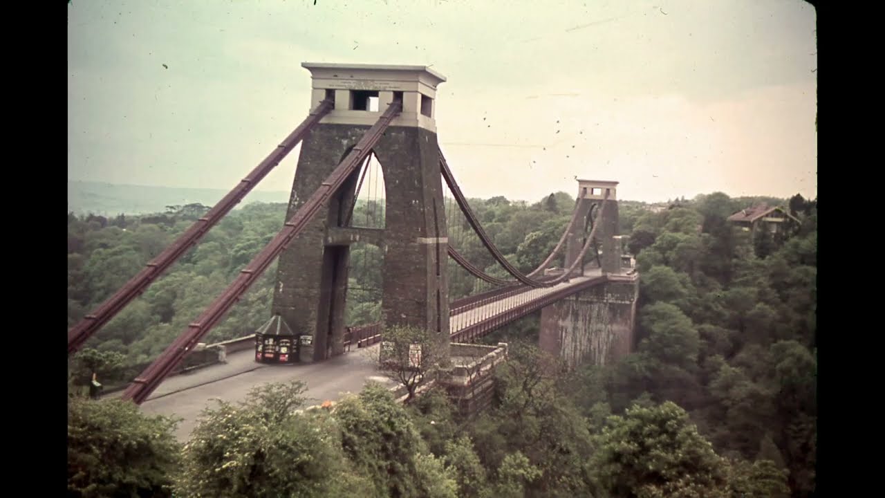 1930s  Bristol in real  colour