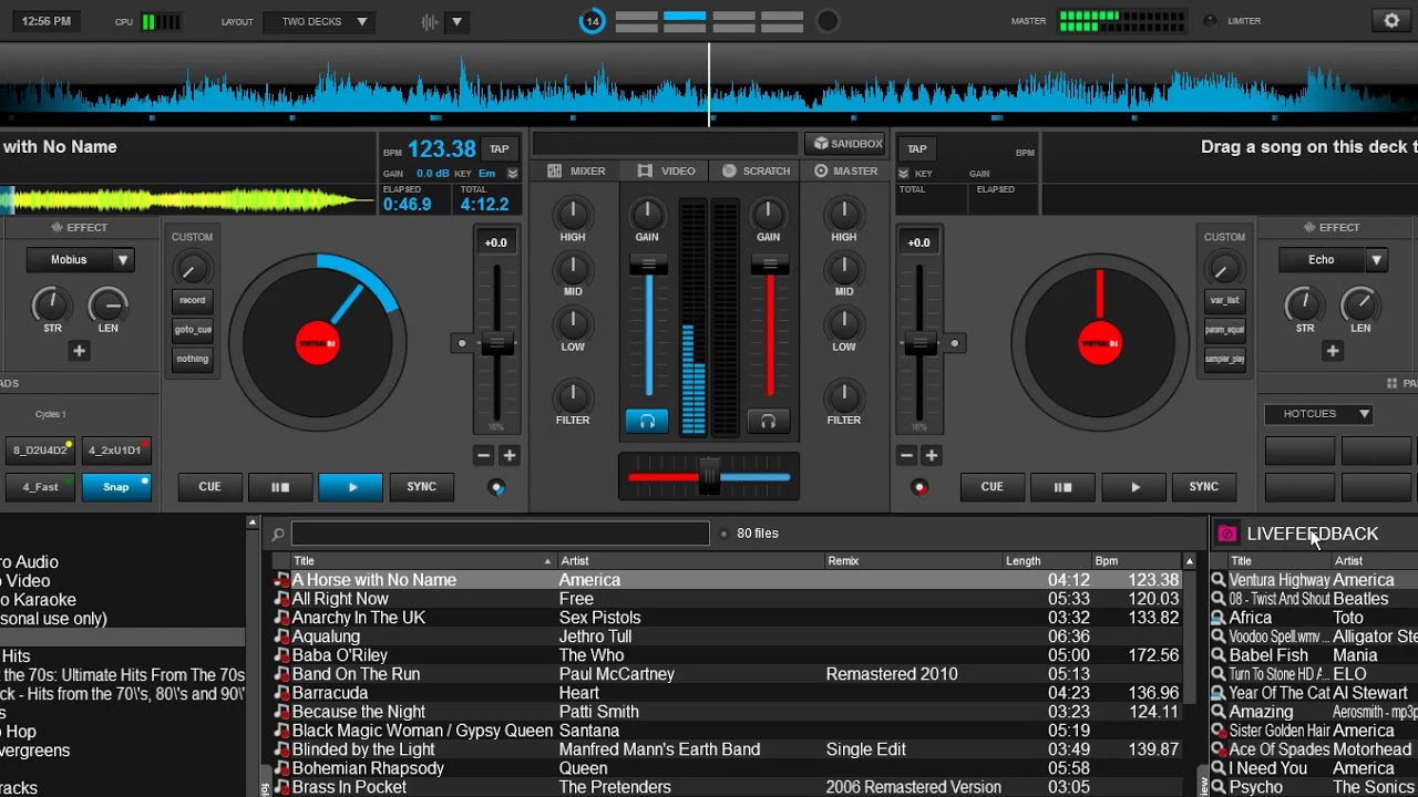 Quick n' Dirty: LiveFeedback in sidelist in VDJ 8.3/2018