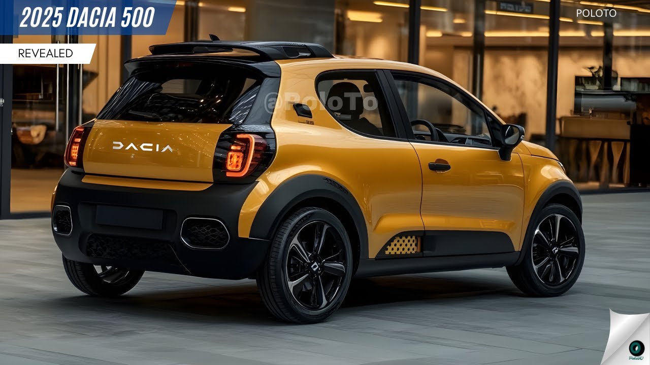 2025 DACIA 500 ujawniło - najtańszy samoch&oacute;d miejski Dacia?