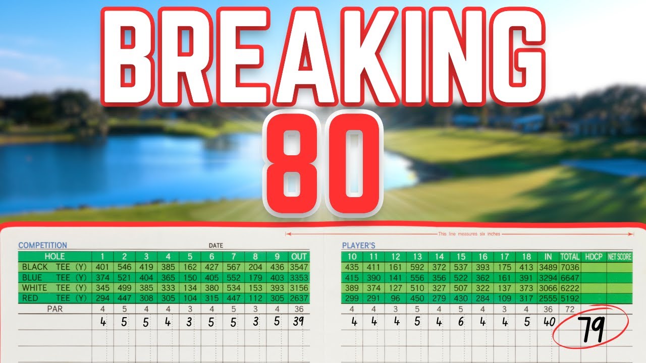 How to Break 80 in Golf in Less than 9 Minutes