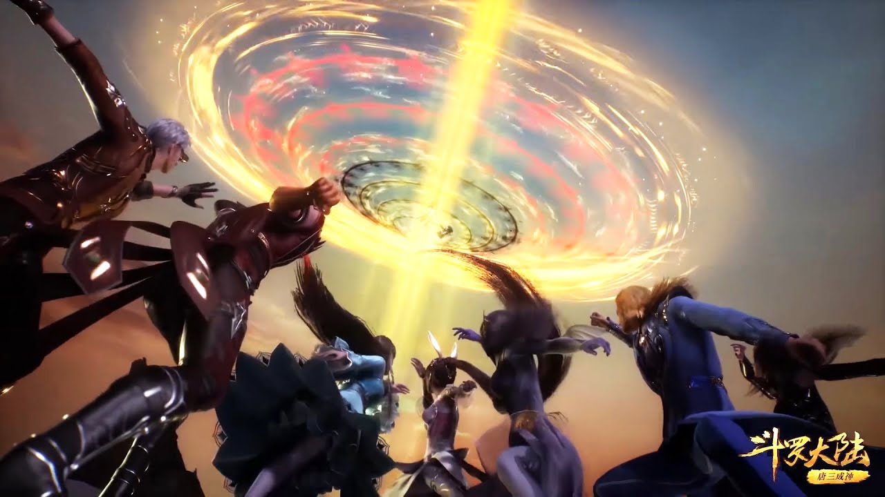 ❤️‍🔥七怪合力击杀百万年魂环！唐三以修罗神力斩杀深海魔鲸王！获得百万年金色魂环！【斗罗大陆 Soul Land】