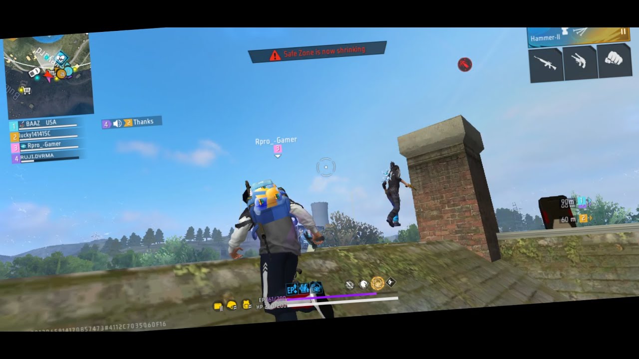 Free Fire max BR-Ranked Bermuda map .